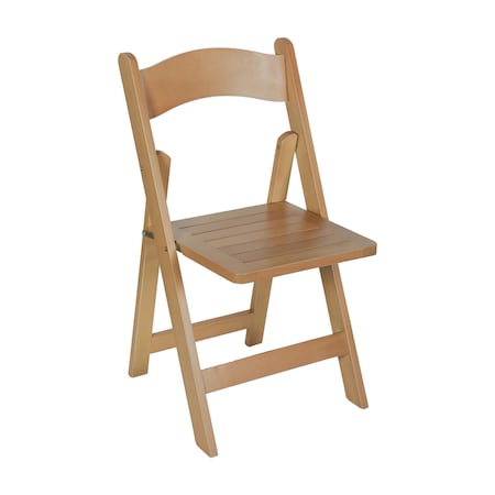 Flash Furniture Holden Commercial Grade Oak Solid Wood Folding Dining Chair ZH-8005-3-OAK-GG